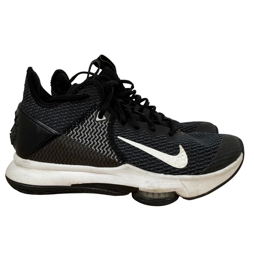 NIKE LeBron Witness IV 4 Basketball Shoes (bv7427-001) BLACK, Men‎ 8, Women 9.5